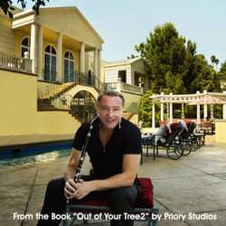 Sunset Music - Michael Flatley from the book of hobbies titled Out of Your Tree 2 by Priory Studios, Dublin, for The Irish Cancer Society.