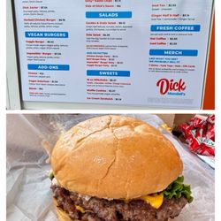 Dick Mondell's - Original Classic. Cooked well-done.