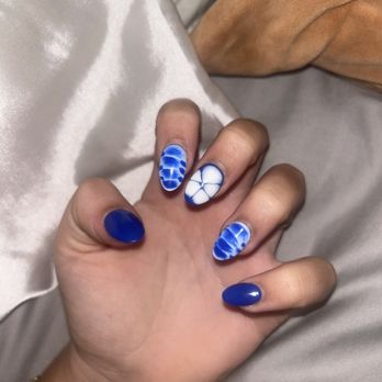 Happy Nails - I asked tony to surprise me with a design and he did more than amazing!! - Nail Salons Near Me - McHenry, Illinois Happy Nails - I asked tony to surprise me with a design and he did more than amazing!! - Nail Salons Near Me - McHenry, Illinois
