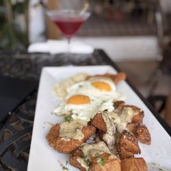 The Bohemian Restaurant - Brunch - Schnitzel with eggs