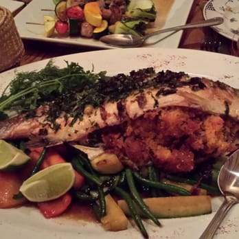 Bida Manda - Baked whole fish - striped bass. - Laotian Near Me - Raleigh, North Carolina Bida Manda - Baked whole fish - striped bass. - Laotian Near Me - Raleigh, North Carolina