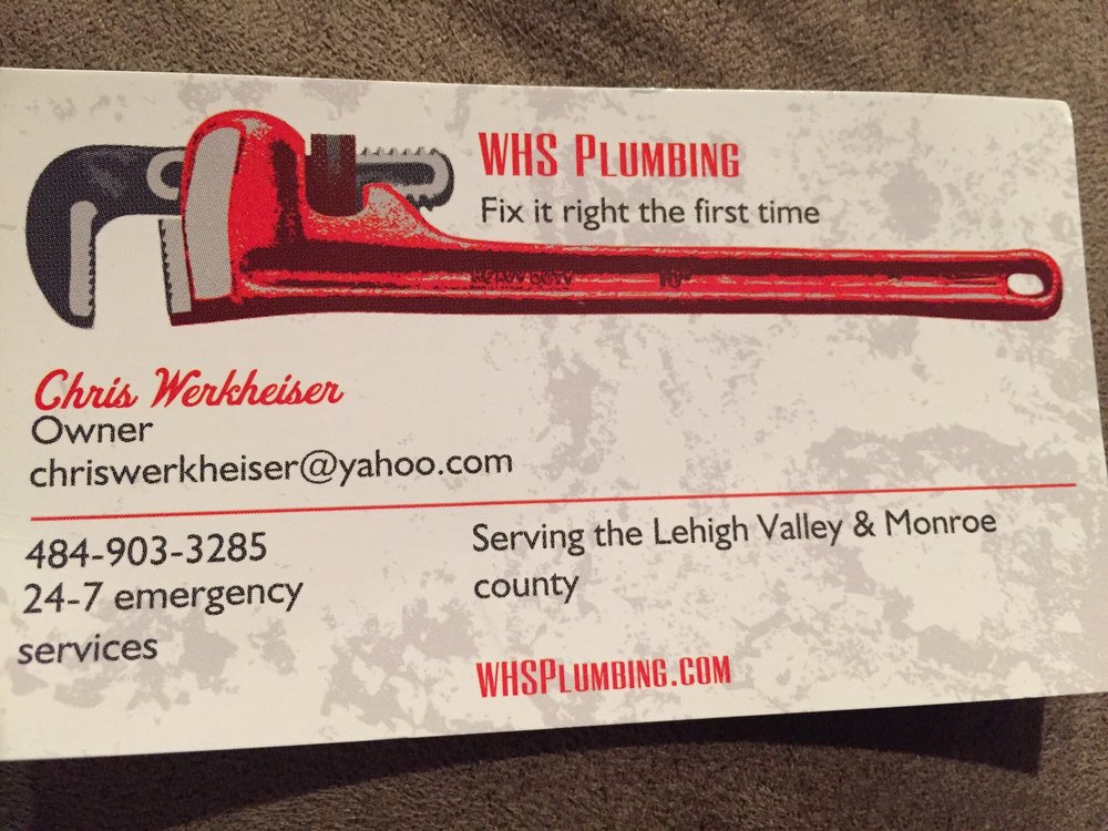 Slide of WHS Plumbing