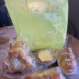 Various buns and egg tart Various buns and egg tart