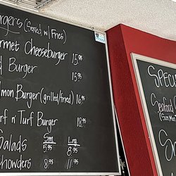 Menu of other items