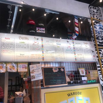 Warude - Menus - Tacos Near Me - Brooklyn, New York