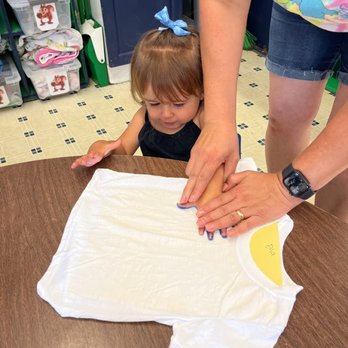 Ready Set Grow Learning Center - Mrs. Nadia helping with a special project. - Child Care & Day Care Near Me - El Cajon, California