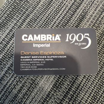Cambria - Hotels Near Me - Imperial, California Cambria - Hotels Near Me - Imperial, California