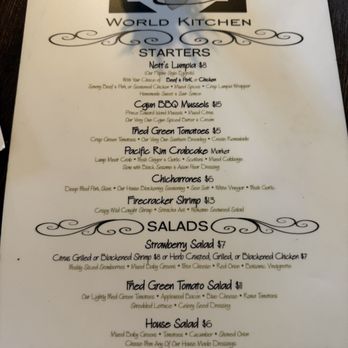 Ricos World Kitchen - Menu - New American Near Me - Buford, Georgia Ricos World Kitchen - Menu - New American Near Me - Buford, Georgia
