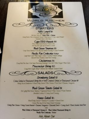 Menu photo 1 Ricos World Kitchen Buford, GA