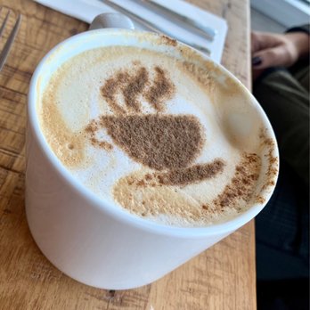 Cafe Diem - Autumn crisp seasonal drink ~ Maple donut cappuccino. - Cafes Near Me - Pearl River, New York