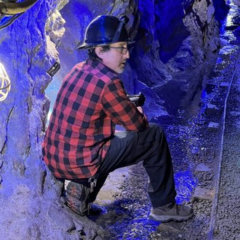Georgetown Loop Railroad - Joey explaining the mine - Museums Near Me - Georgetown, Colorado