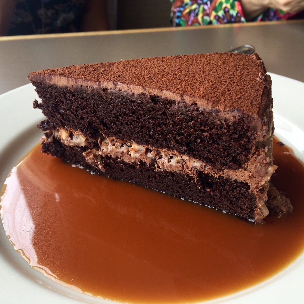 Ruscello at Nordstrom - Chocolate cake with caramel and heath bar crumbled - so goo! - Italian Near Me - Minnetonka, Minnesota Ruscello at Nordstrom - Chocolate cake with caramel and heath bar crumbled - so goo! - Italian Near Me - Minnetonka, Minnesota