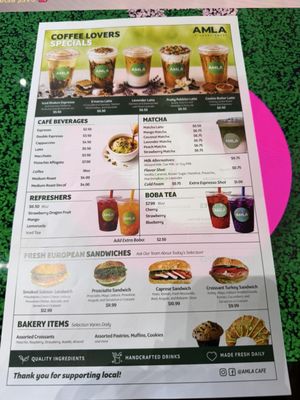 Menu photo 4 Amla Cafe Rocky Hill, CT
