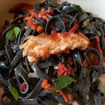 ECCO on Overton Park - Weekly special: lobster charcoal pasta - Modern European Near Me - Memphis, Tennessee