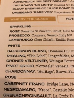 Menu photo 6 Heritage Food and Drink Wappingers Falls, NY