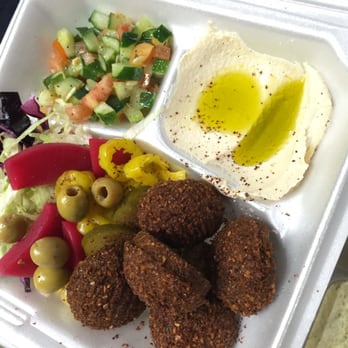 Falafel House - Falafel platter from the Falafel House In Towson Maryland - Falafel Near Me - Towson, Maryland Falafel House - Falafel platter from the Falafel House In Towson Maryland - Falafel Near Me - Towson, Maryland
