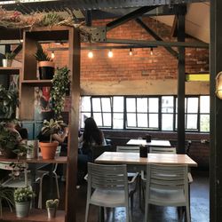 Cutlery Works - Nice ambience, upstairs, early Saturday evening in September.