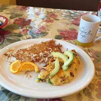 Window Box Cafe - Custom omelete, also comes with mini pancakes - American Near Me - Rocklin, California Window Box Cafe - Custom omelete, also comes with mini pancakes - American Near Me - Rocklin, California
