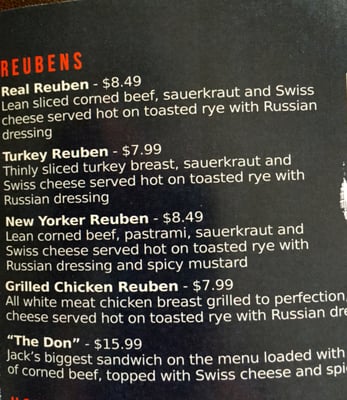 Menu photo 8 Jack's New Yorker Deli Smyrna, GA Menu photo 8 Jack's New Yorker Deli Smyrna, GA