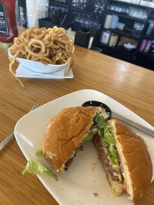 Square Burger by null