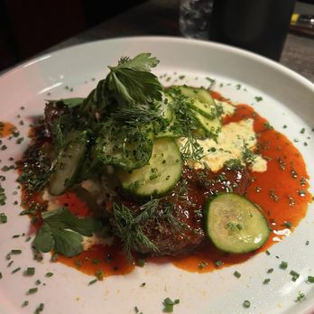 Darkroom - Nashville Hot Swordfish - Wine Bars Near Me - Santa Ana, California Darkroom - Nashville Hot Swordfish - Wine Bars Near Me - Santa Ana, California