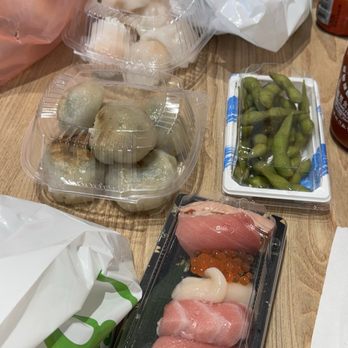 Ebiko - Randomly perfect duo = sushi from Ebiko + dimsum from Chinatown - Sushi Bars Near Me - San Francisco, California