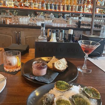 River & Rye - Grilled oysters and pate with Negroni and Manhattan. - Cocktail Bars Near Me - Coeur d'Alene, Idaho River & Rye - Grilled oysters and pate with Negroni and Manhattan. - Cocktail Bars Near Me - Coeur d'Alene, Idaho