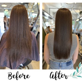 Cincin Hair - GK Treatment before and after results. - Hair Extensions Near Me - Ontario, California Cincin Hair - GK Treatment before and after results. - Hair Extensions Near Me - Ontario, California