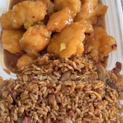 Dragon Palace - Sweet and sour chicken