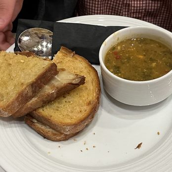 Garden Cafe - French Onion Grilled Cheese sandwich w/soup of the day - French Near Me - Washington DC, District of Columbia