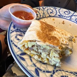 Sausage breakfast burrito Sausage breakfast burrito