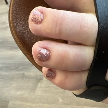 Lovely Nails - Horrible pedicure. $50 - Nail Salons Near Me - Saint Paul, Minnesota