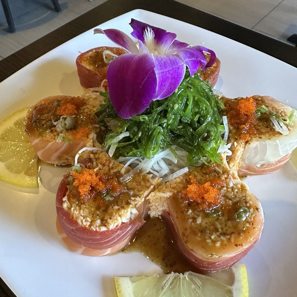 The Sushi House - Blossom roll - Japanese Near Me - Studio City, California The Sushi House - Blossom roll - Japanese Near Me - Studio City, California