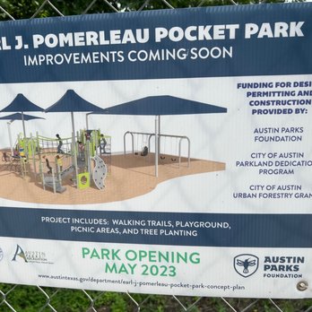 Earl J. Pomerleau Pocket Park - Parks Near Me - Austin, Texas