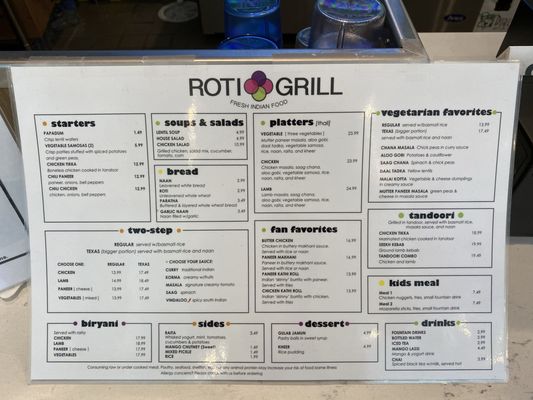 Menu photo 4 Roti Grill Dallas, TX Menu photo 4 Roti Grill Dallas, TX