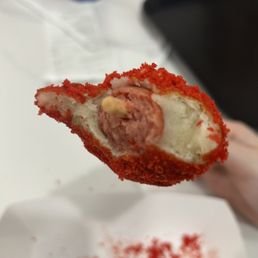 Wasn't completely cooked. SOMEONE CAN GET SICK!!