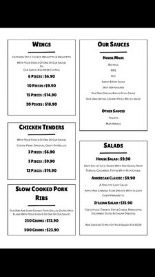 Menu photo 5 Benny's American Takeaway Morphett Vale, SA
