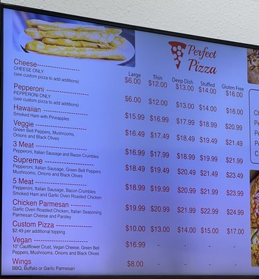 PERFECT PIZZA - TEMP. CLOSED - Updated December 2025 - 132 Photos