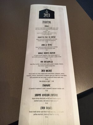 Menu photo 7 The Shed Boise, ID Menu photo 7 The Shed Boise, ID
