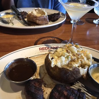 J. Alexander's - Filet w/ loaded baked potato and lemon drop cocktail - Steakhouses Near Me - Louisville, Kentucky J. Alexander's - Filet w/ loaded baked potato and lemon drop cocktail - Steakhouses Near Me - Louisville, Kentucky