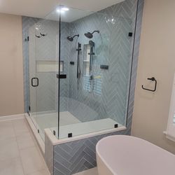 Modern Glass and Shower Doors - Frameless shower enclosure