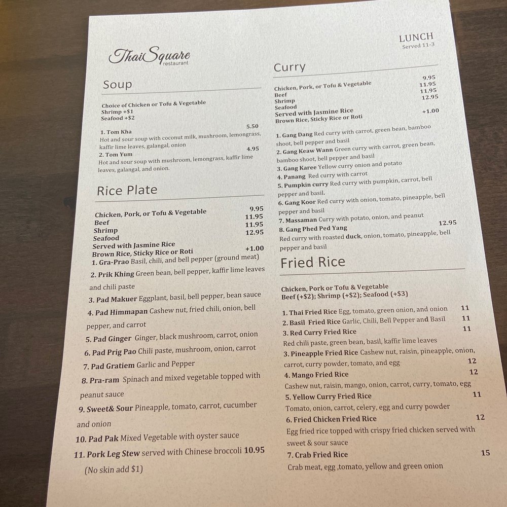 Thai Square - Thai Near Me - Sugar Land, Texas Thai Square - Thai Near Me - Sugar Land, Texas