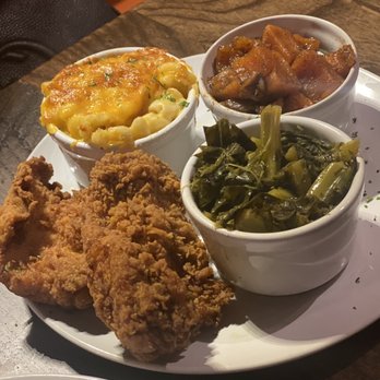 Southern Fire Kitchen - Turkeys chops, collard greens, yams and macaroni & cheese. - Southern Near Me - Brookhaven, Georgia Southern Fire Kitchen - Turkeys chops, collard greens, yams and macaroni & cheese. - Southern Near Me - Brookhaven, Georgia