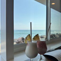 Pina Colada and Lava Flow Cocktails Pina Colada and Lava Flow Cocktails