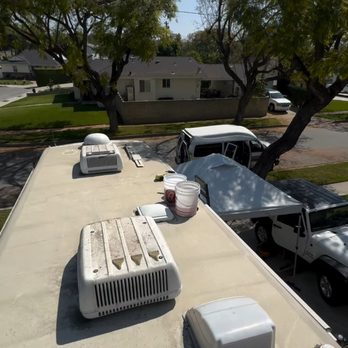 Mason Mobile Details - The roof of this RV has never been cleaned... - Auto Detailing Near Me Mason Mobile Details - The roof of this RV has never been cleaned... - Auto Detailing Near Me