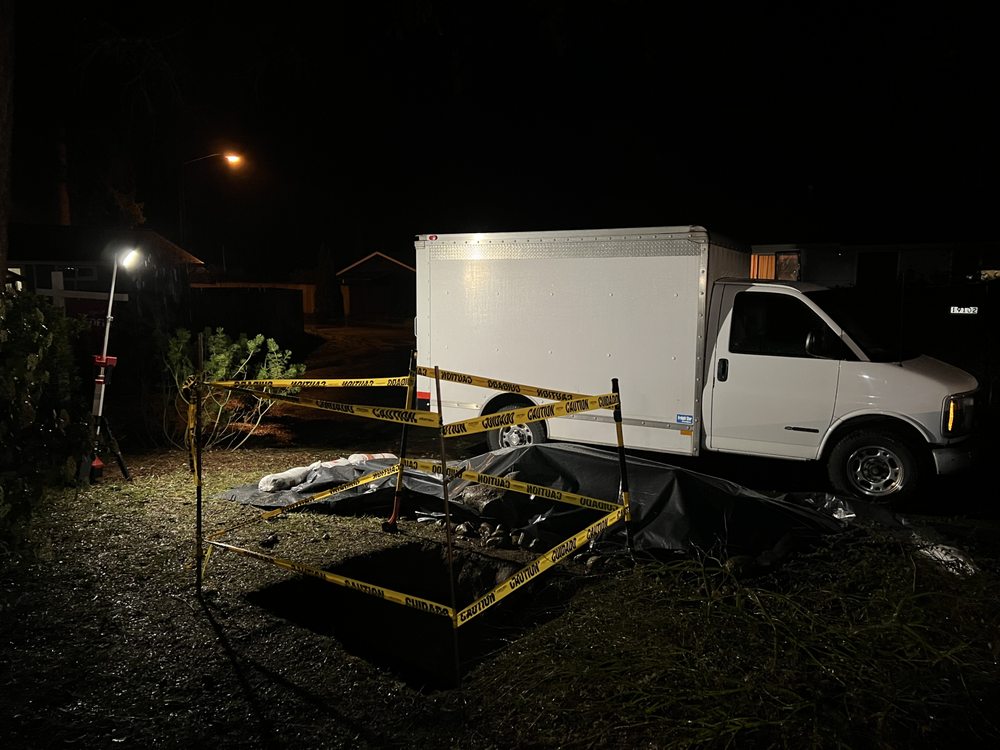 Slide of Pipers Drain Repair