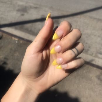 A Nail Today - pointed tip gel acrylic manicure - Nail Salons Near Me - Oakland, California A Nail Today - pointed tip gel acrylic manicure - Nail Salons Near Me - Oakland, California