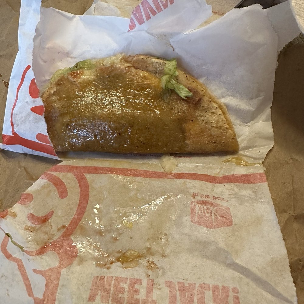 I ordered TACOS, not OIL w/food. And to think I actually preferred this to Taco Bells. I ordered TACOS, not OIL w/food. And to think I actually preferred this to Taco Bells.