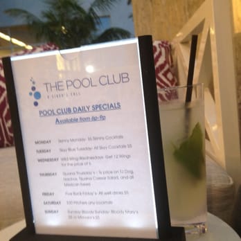 The Pool Club - Specials! - American Near Me - San Diego, California The Pool Club - Specials! - American Near Me - San Diego, California