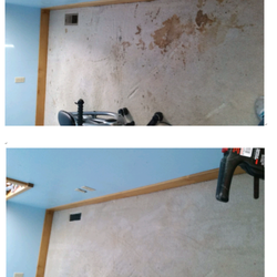 Handy Woman - Before carpet cleaning and WOW after